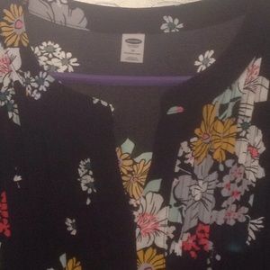Old Navy floral dress - 1x